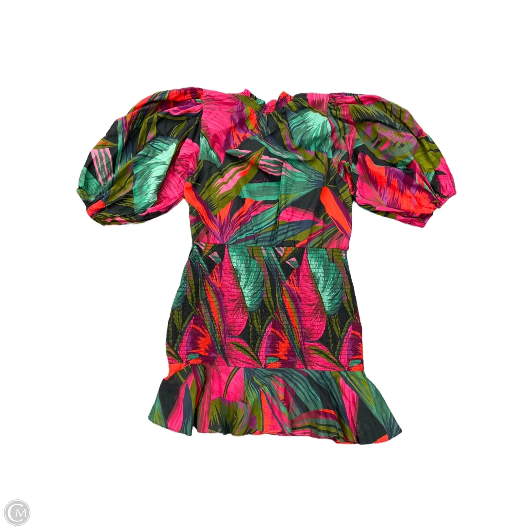 Dress Party Midi By Farm Rio In Multi-colored. Size: M
