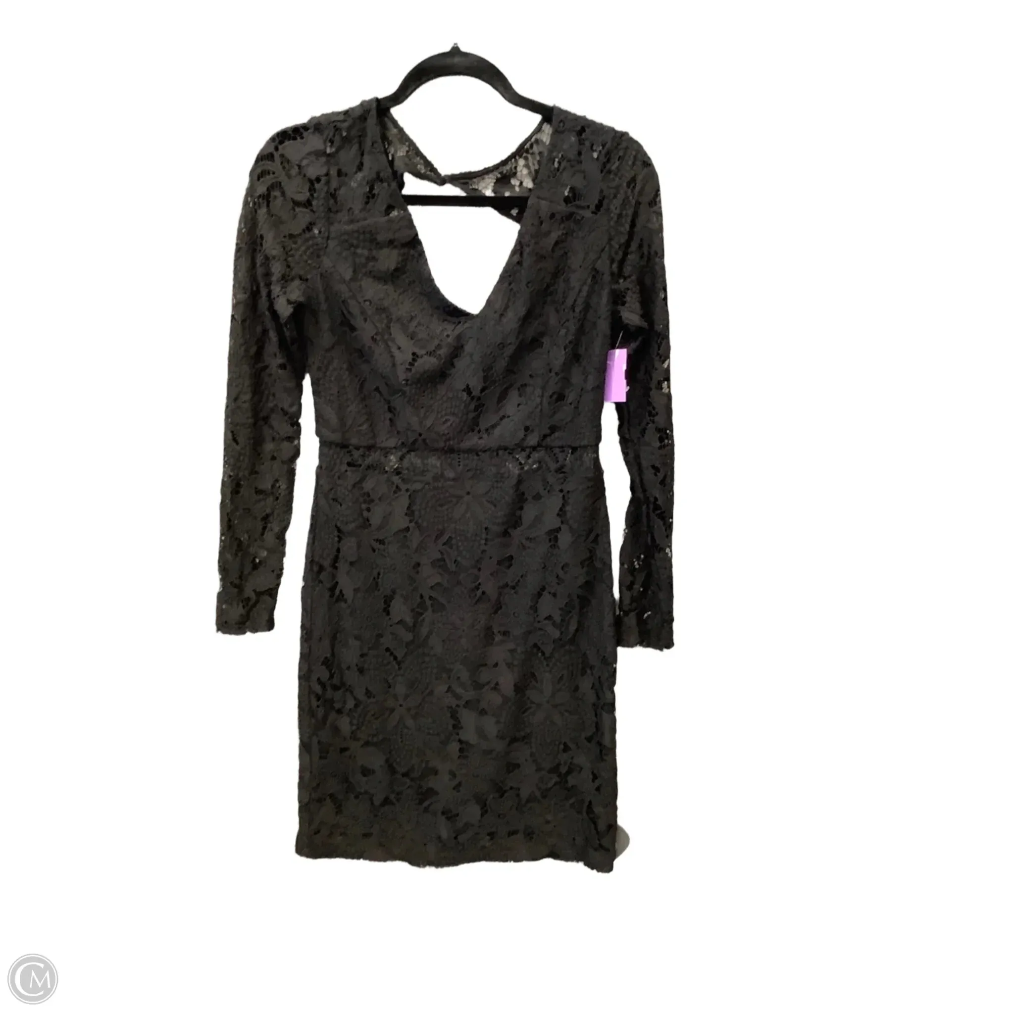 Dress Party Midi By Guess In Black. Size: M