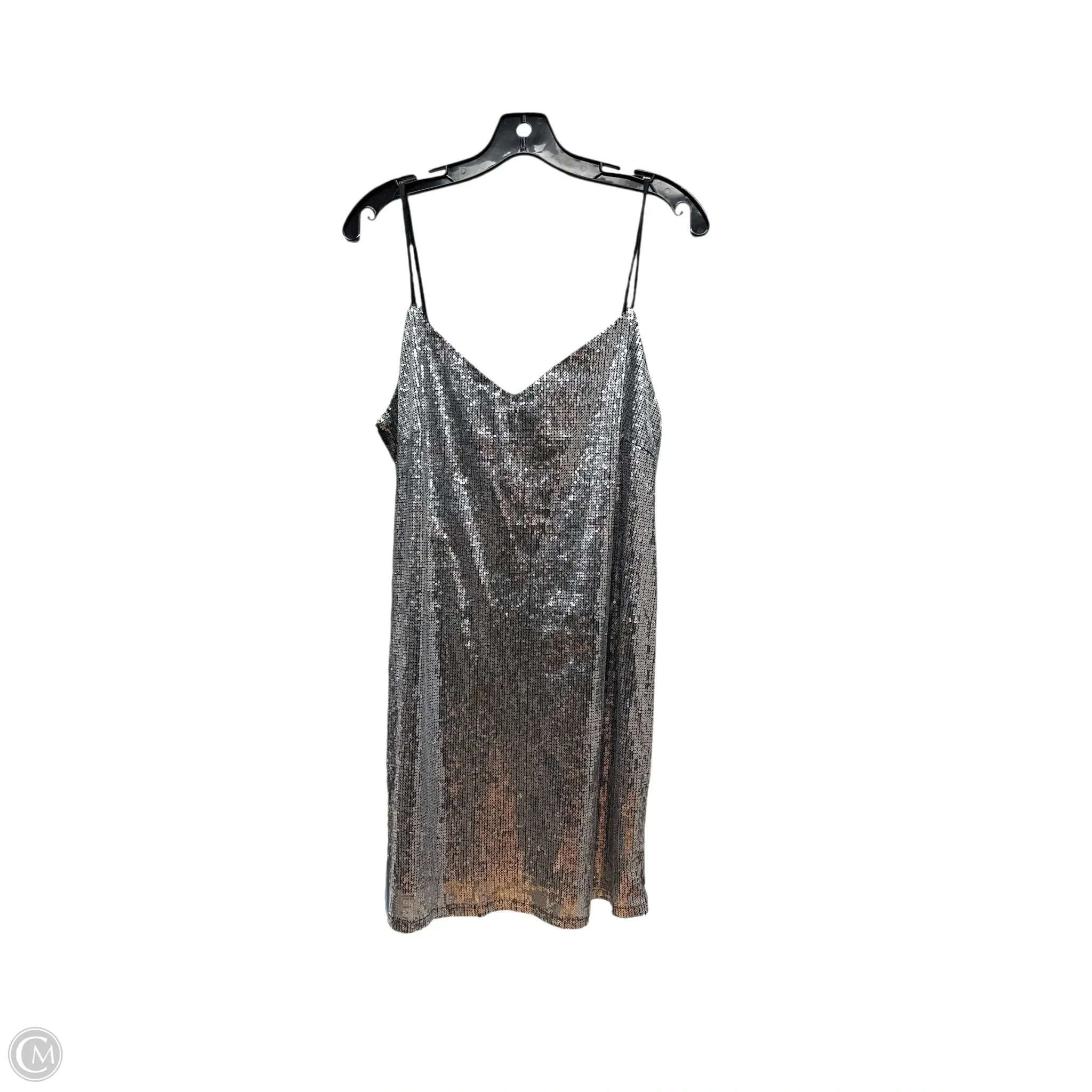 Dress Party Midi By Wild Fable In Silver. Size: M