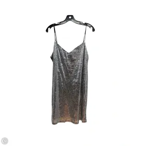 Dress Party Midi By Wild Fable In Silver. Size: M