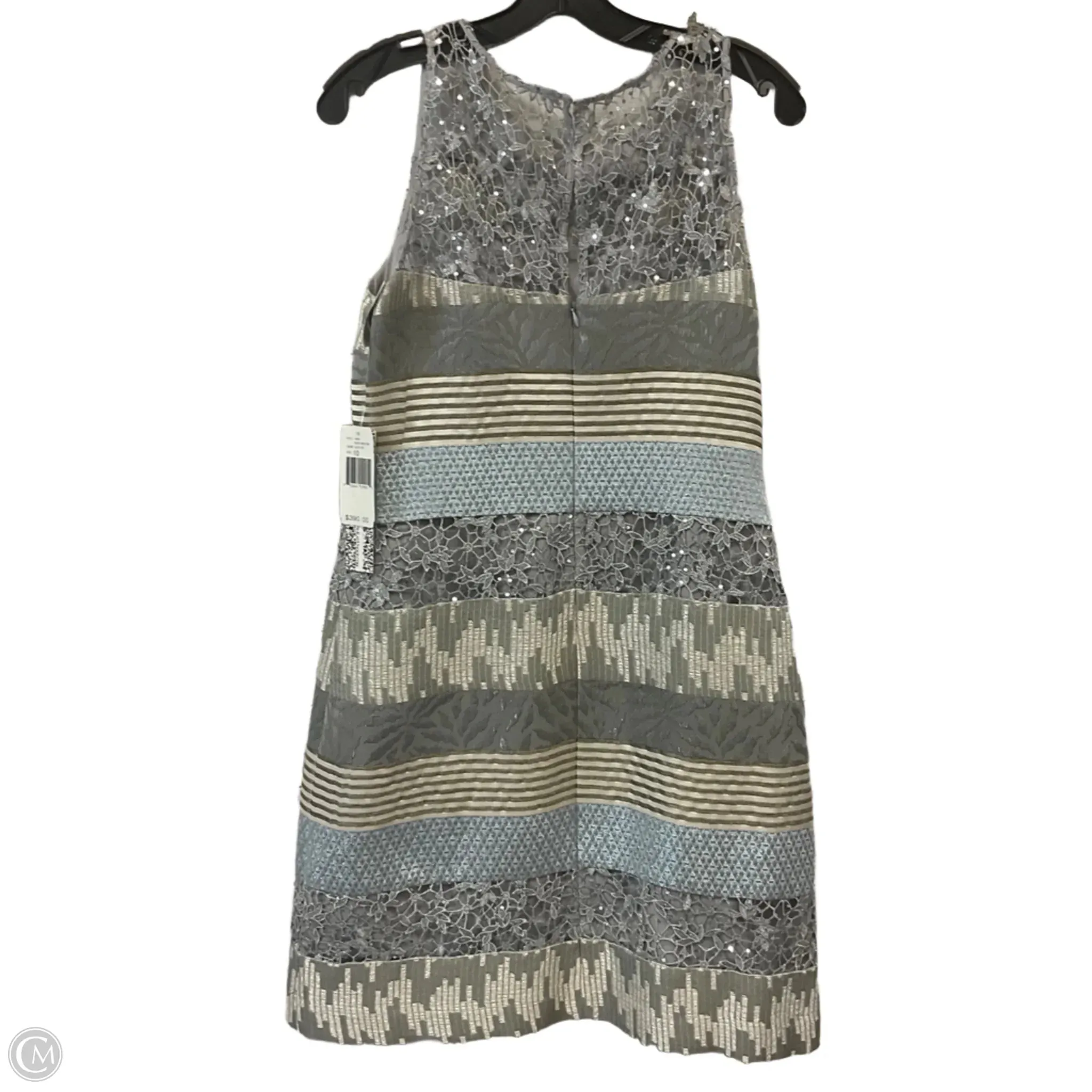 Dress Party Short By Kay Unger In Blue. Size: M