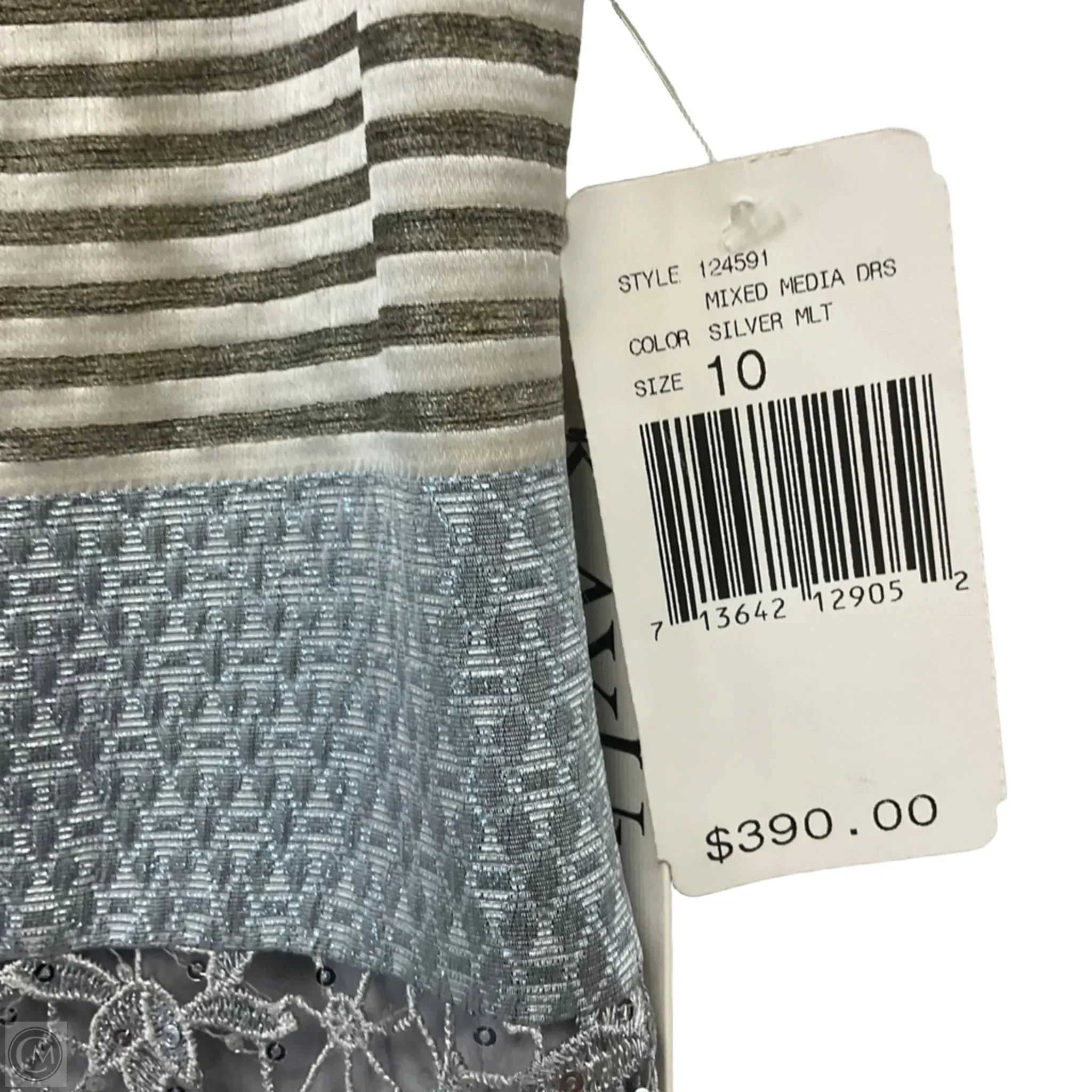 Dress Party Short By Kay Unger In Blue. Size: M