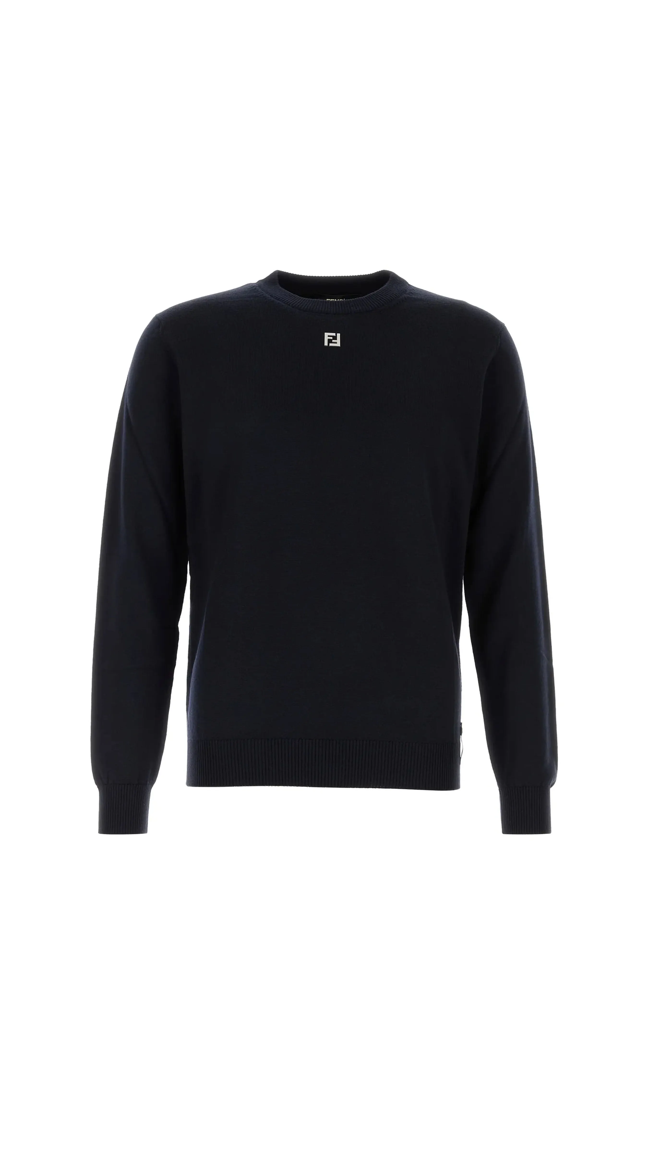FF Lightweight Wool Sweater - Blue