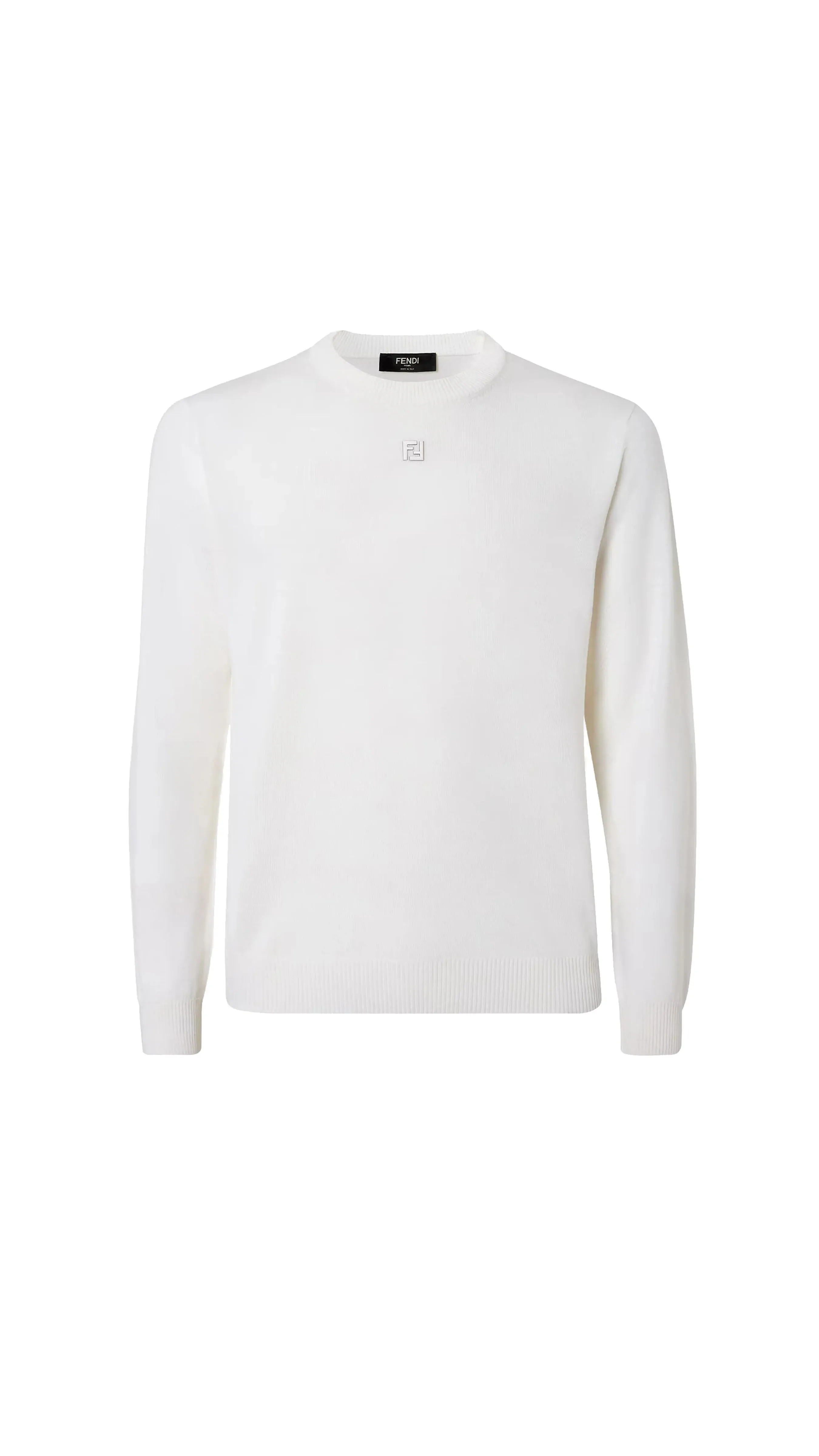 FF Lightweight Wool Sweater - White