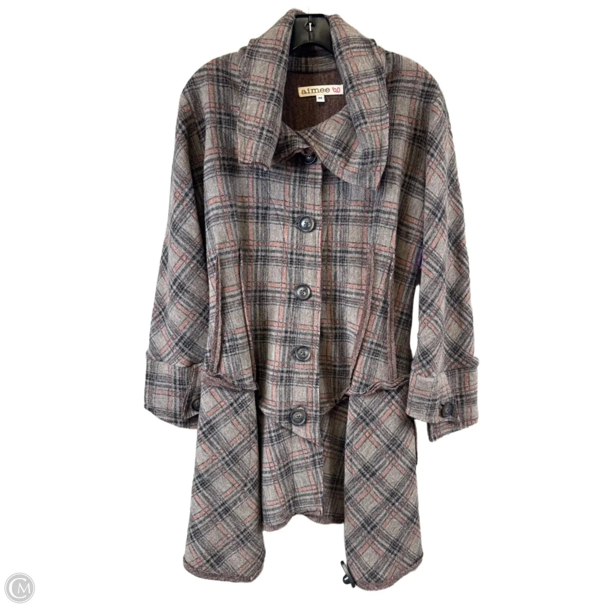 Jacket Other By Clothes Mentor In Plaid Pattern. Size: Xs