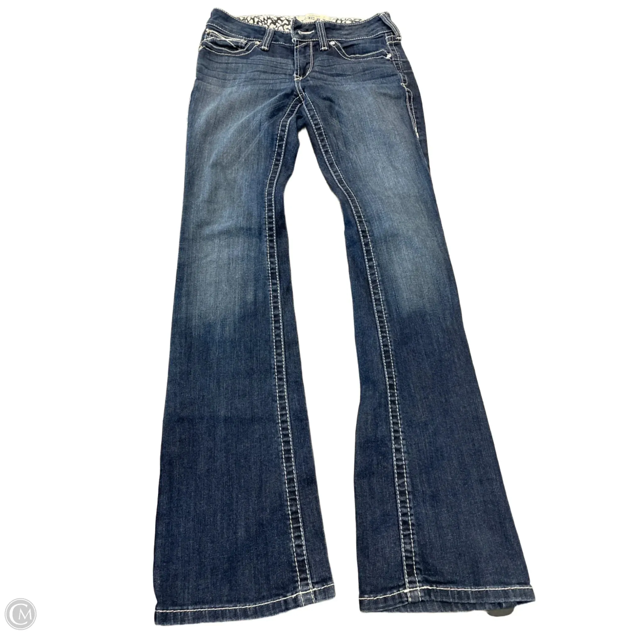 Jeans Boot Cut By Ariat In Blue. Size: 4