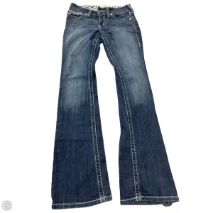 Jeans Boot Cut By Ariat In Blue. Size: 4