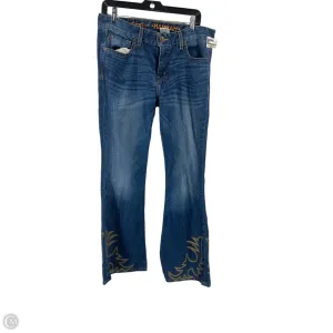 Jeans Boot Cut By Cme In Blue Denim. Size: 12
