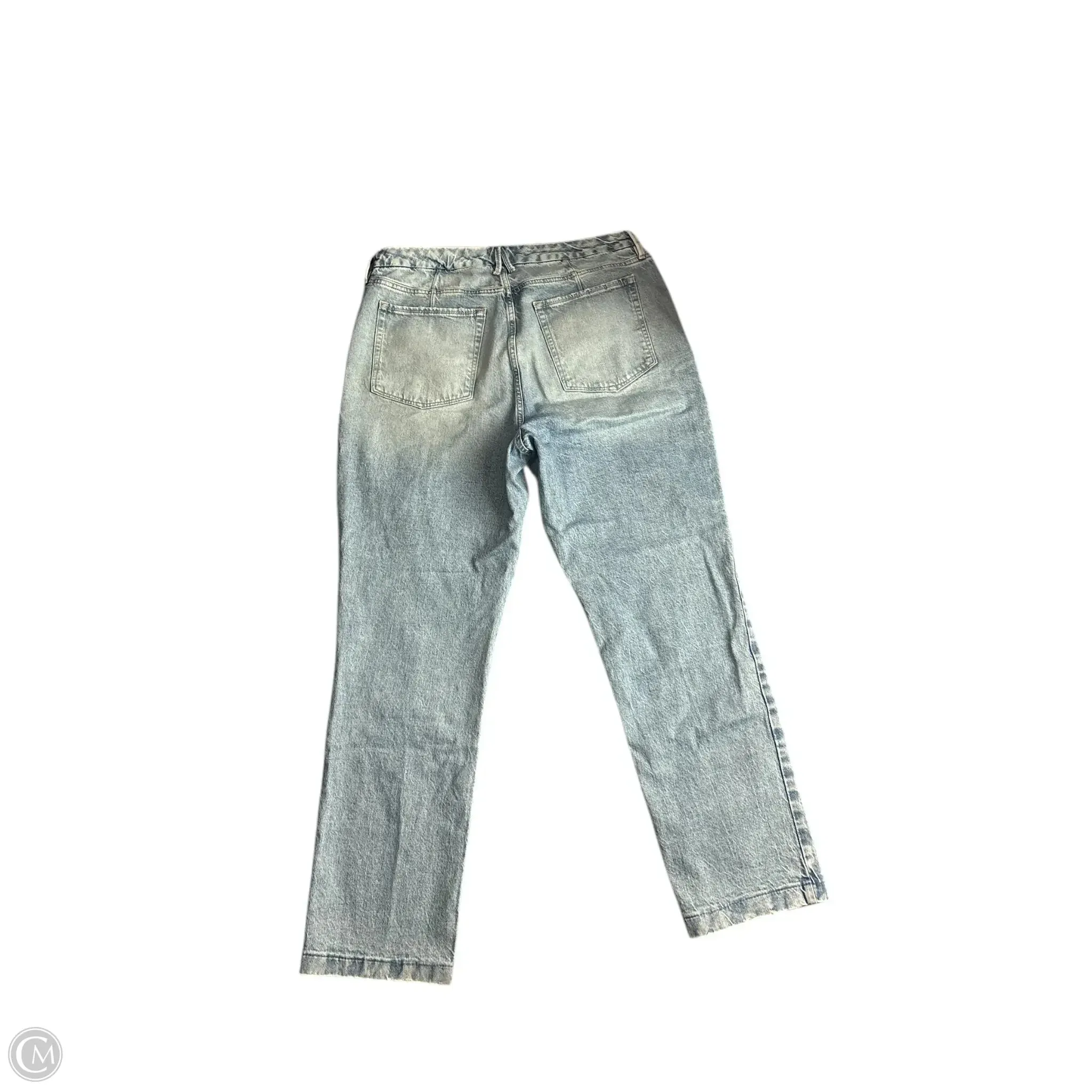 Jeans Boot Cut By Good American In Blue Denim. Size: 16