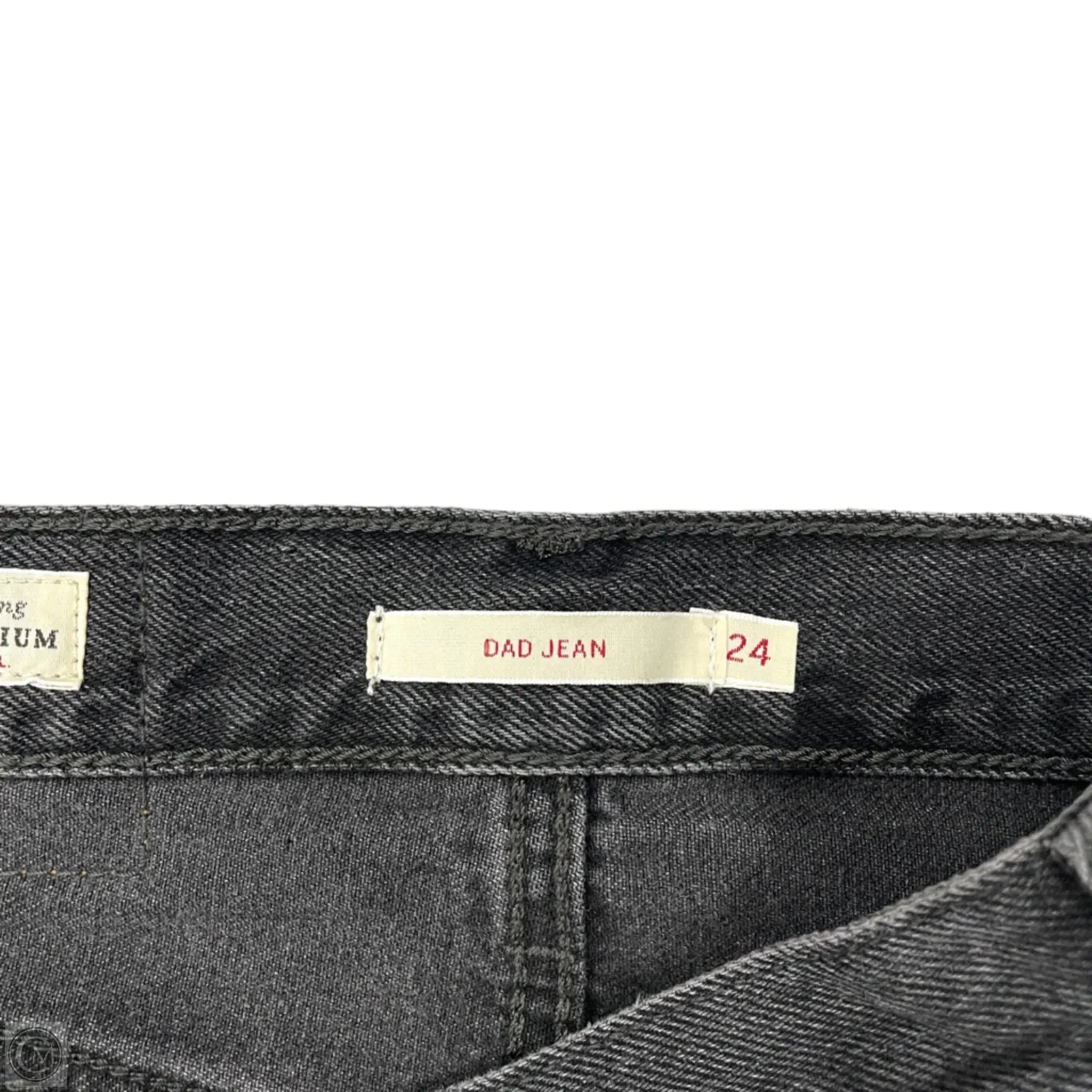 Jeans Boyfriend By Levis In Black Denim. Size: 0