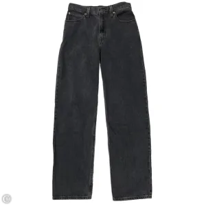 Jeans Boyfriend By Levis In Black Denim. Size: 0