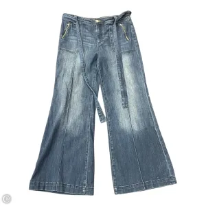 Jeans Flared By Pilcro In Blue. Size: 14