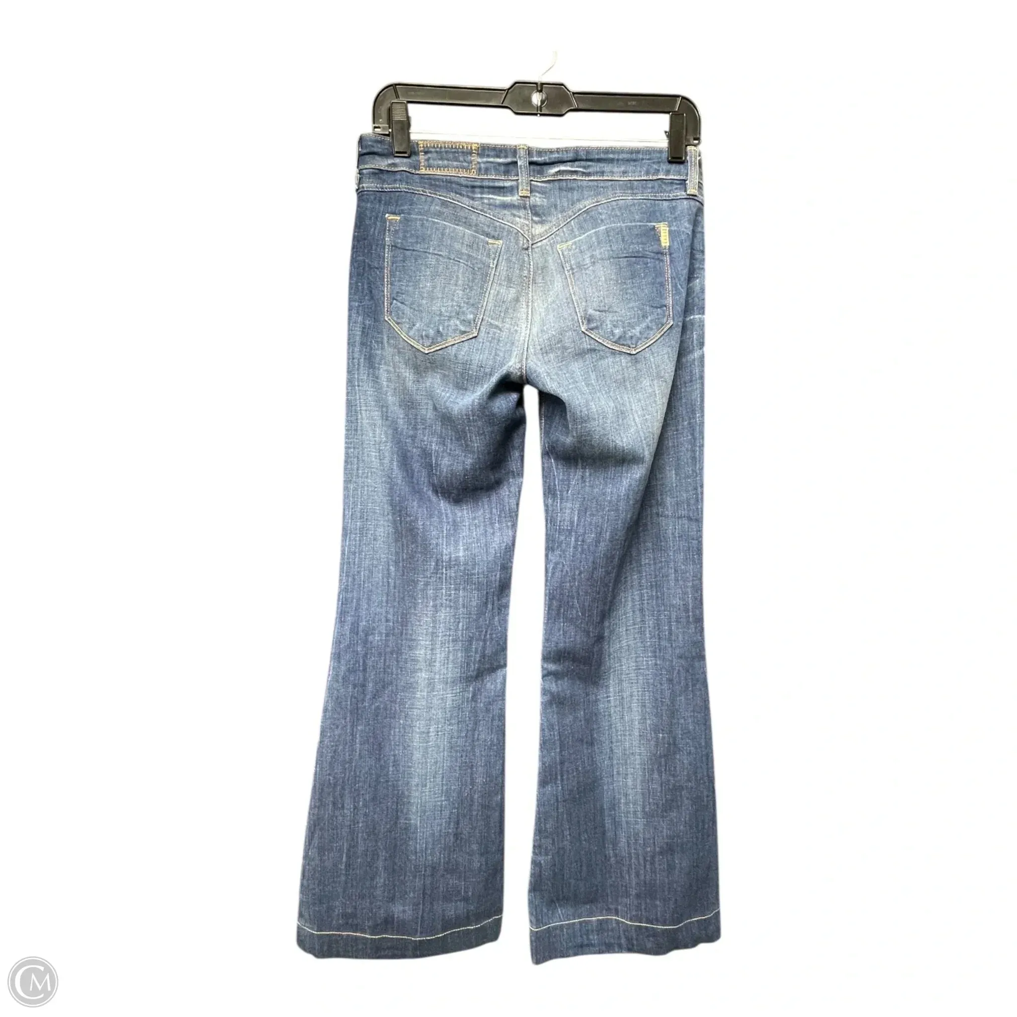 Jeans Flared By SIWY JEANS In Blue Denim. Size: 2