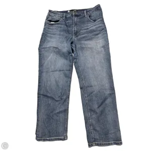Jeans Straight By Kut In Blue Denim. Size: 12