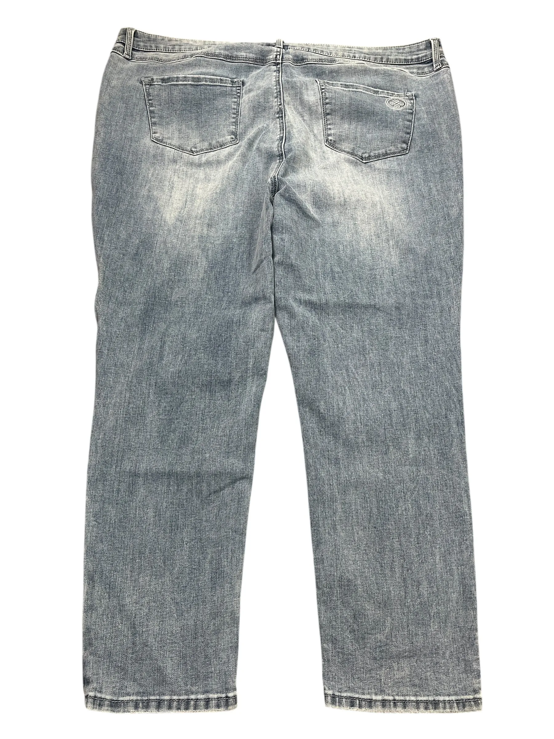 Jeans Straight By Laurie Felt In Blue Denim. Size:26