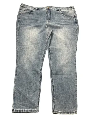 Jeans Straight By Laurie Felt In Blue Denim. Size:26