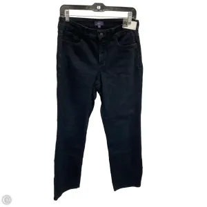 Jeans Straight By Not Your Daughters Jeans In Blue Denim. Size: 10p