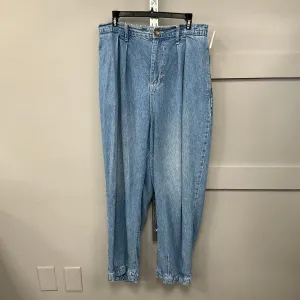 JEANS STRAIGHT by WE THE FREE In BLUE DENIM. Size: L