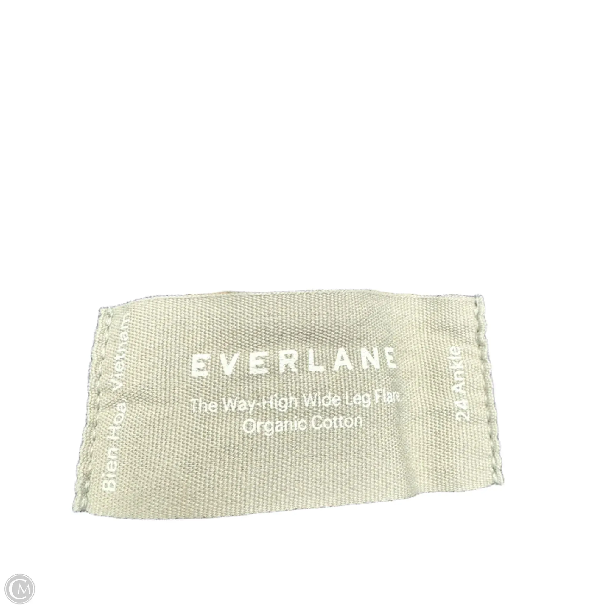 Jeans Wide Leg By Everlane In Blue Denim. Size: 0