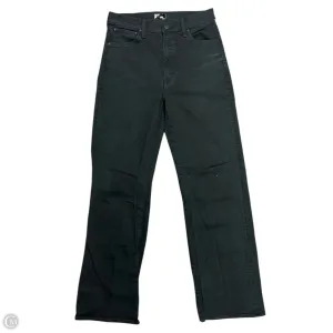 Jeans Wide Leg By Mother Jeans In Black Denim. Size: 4