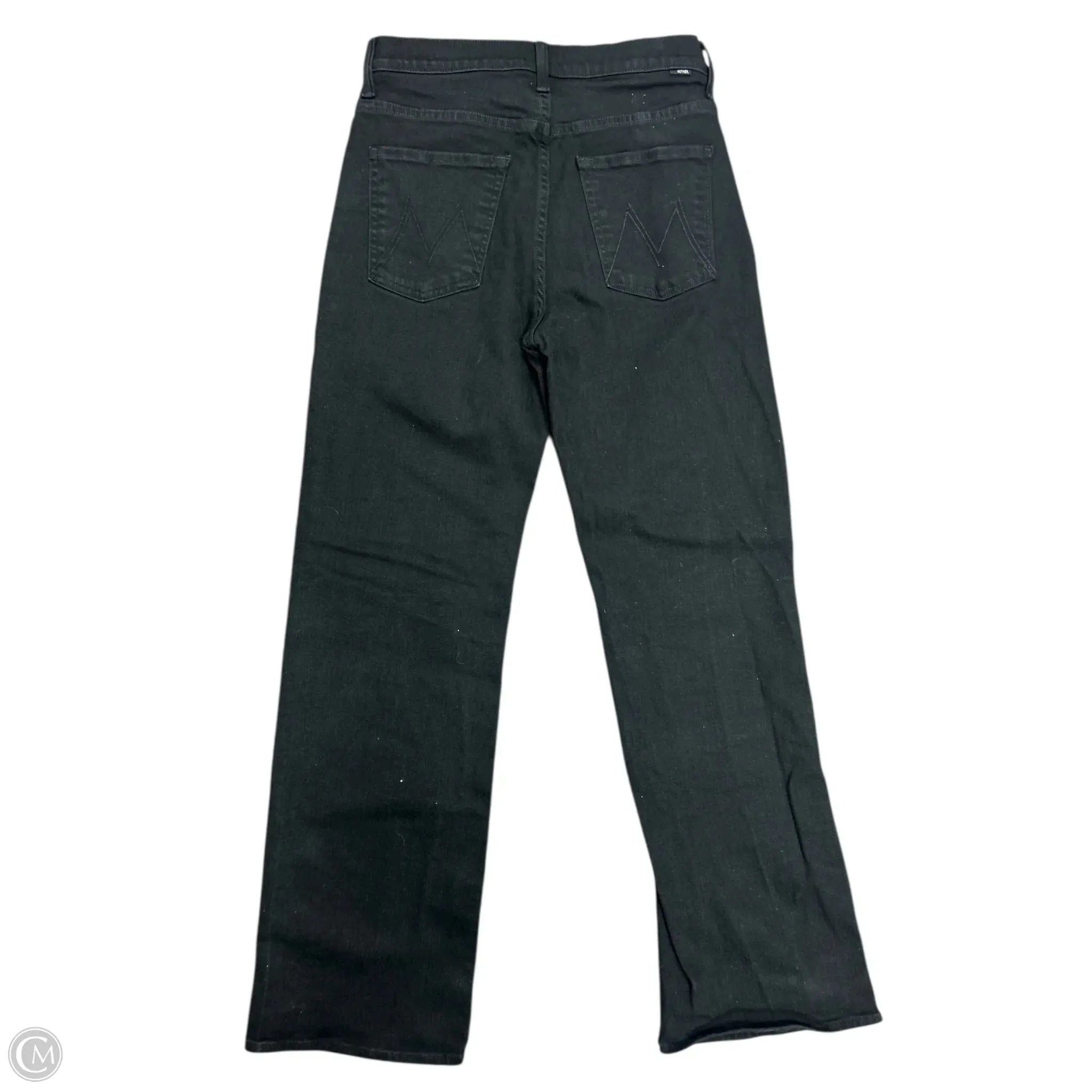 Jeans Wide Leg By Mother Jeans In Black Denim. Size: 4