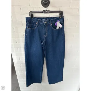 Jeans Wide Leg By Old Navy In Blue Denim. Size: 8