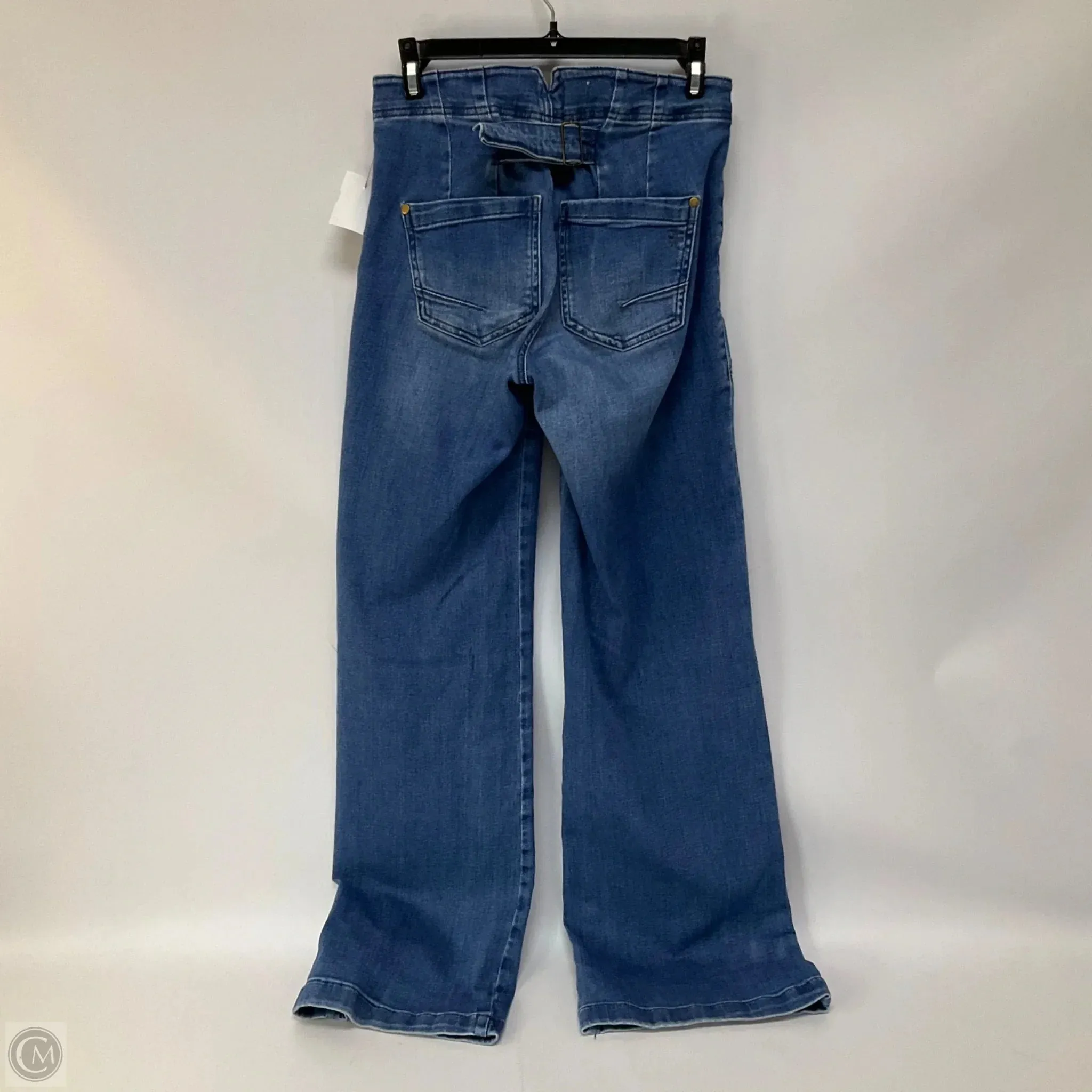 Jeans Wide Leg By Pilcro In Blue Denim. Size: 0