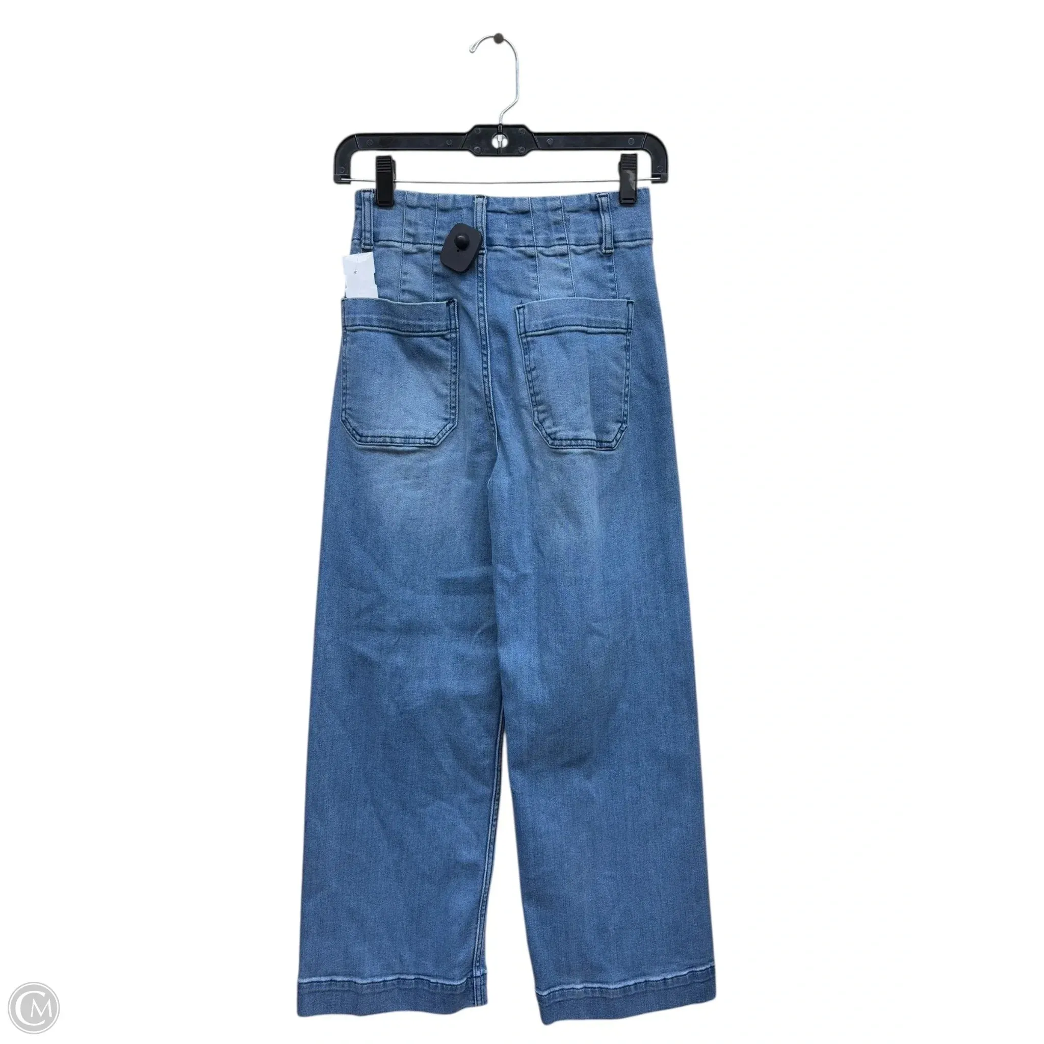 Jeans Wide Leg By Pilcro In Blue Denim. Size: 2
