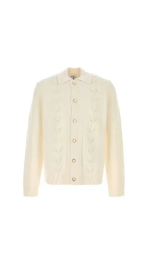 Merino Wool Jumper - White