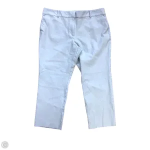 Pants Chinos & Khakis By Ann Taylor In Blue. Size: 16