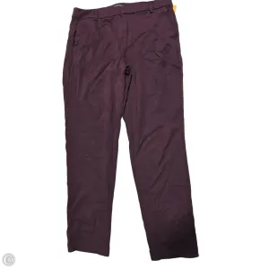 Pants Chinos & Khakis By Liverpool In Maroon. Size: 8
