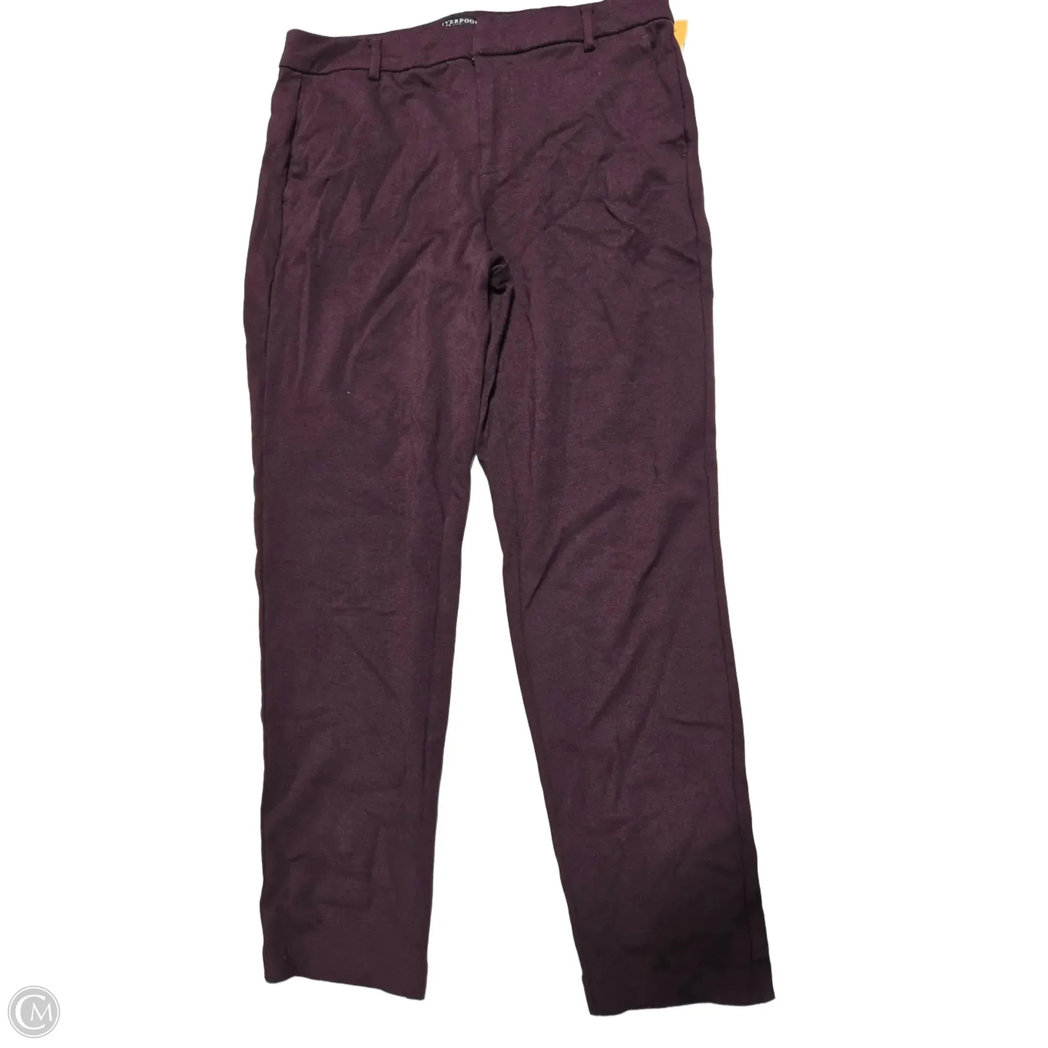 Pants Chinos & Khakis By Liverpool In Maroon. Size: 8
