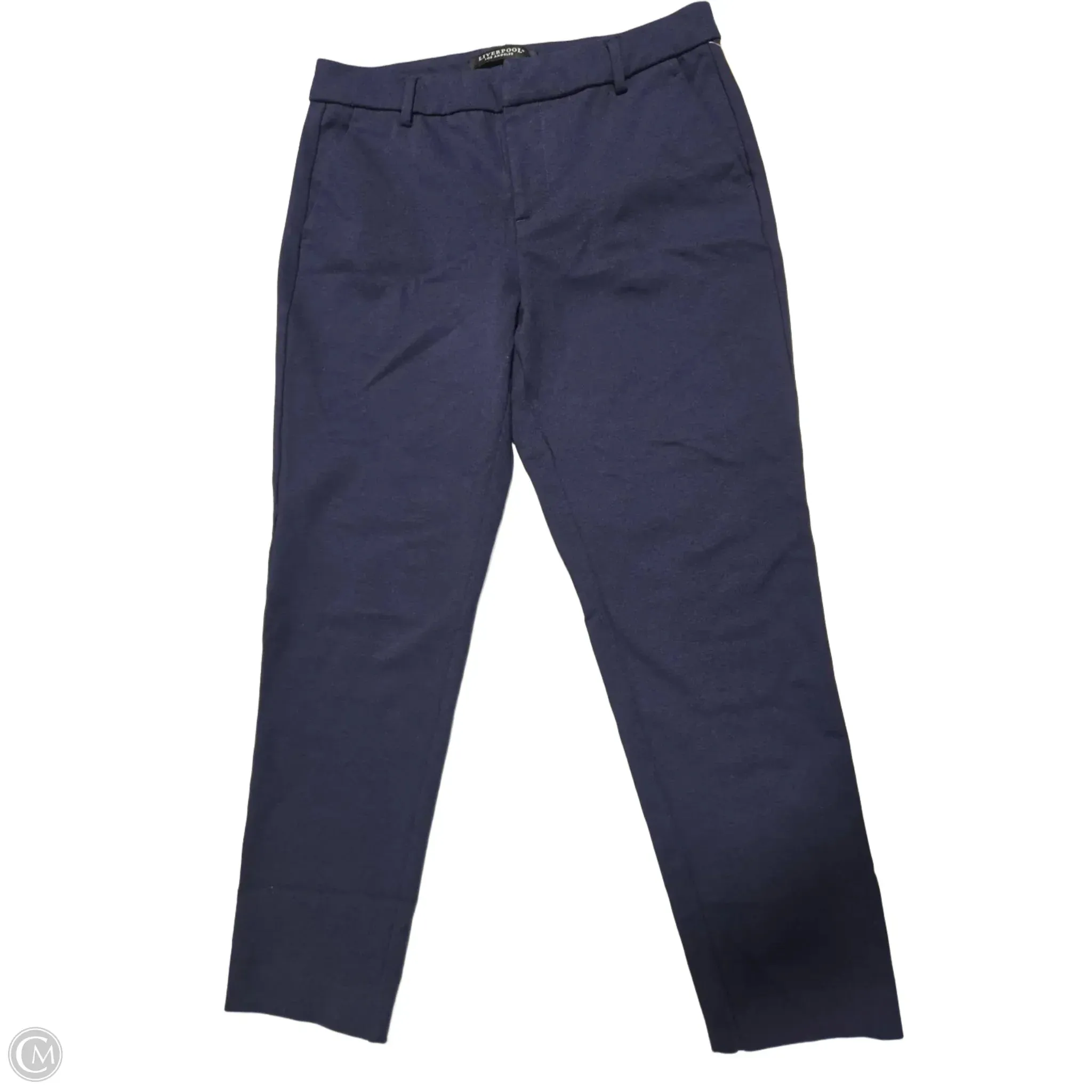 Pants Chinos & Khakis By Liverpool In Navy. Size: 8