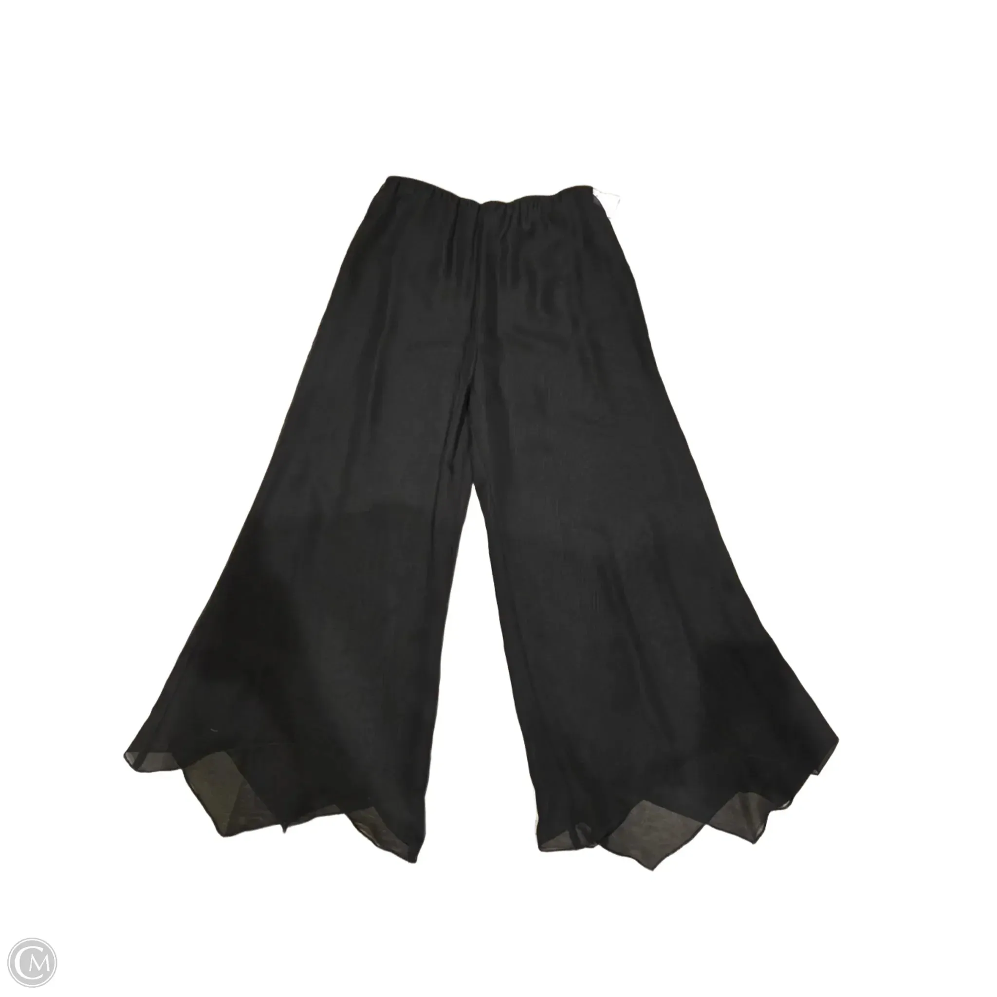 Pants Dress By Alex Evenings In Black. Size: Lp