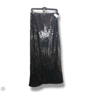 Skirt Maxi By Abercrombie And Fitch In Black. Size: M