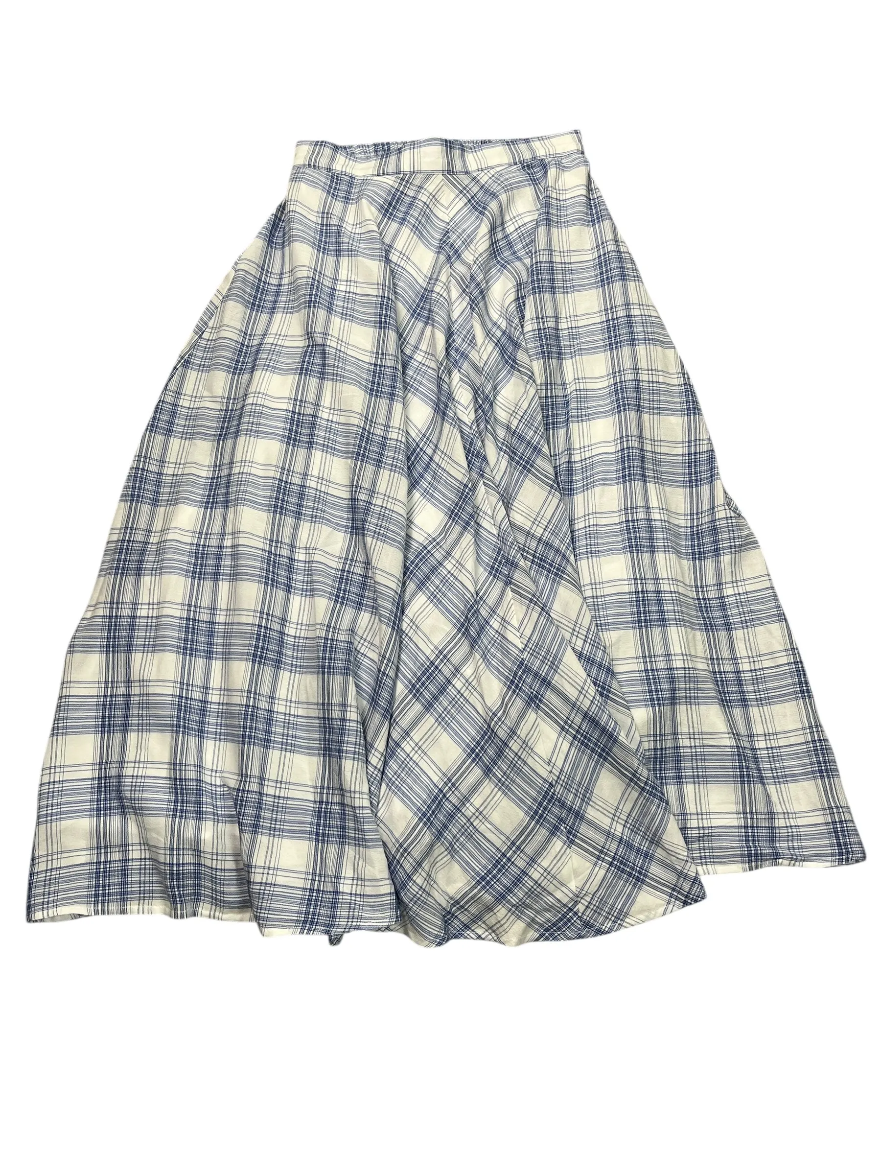 Skirt Maxi By Banana Republic In Blue. Size:Xs