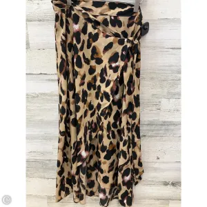 Skirt Maxi By Clothes Mentor In Animal Print. Size: 8