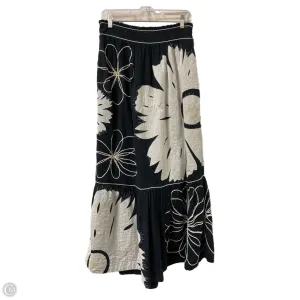 Skirt Maxi By Maeve In Black & White. Size: 4