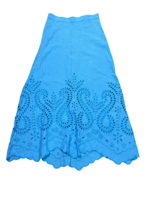 Skirt Maxi By Zara In Blue. Size:S