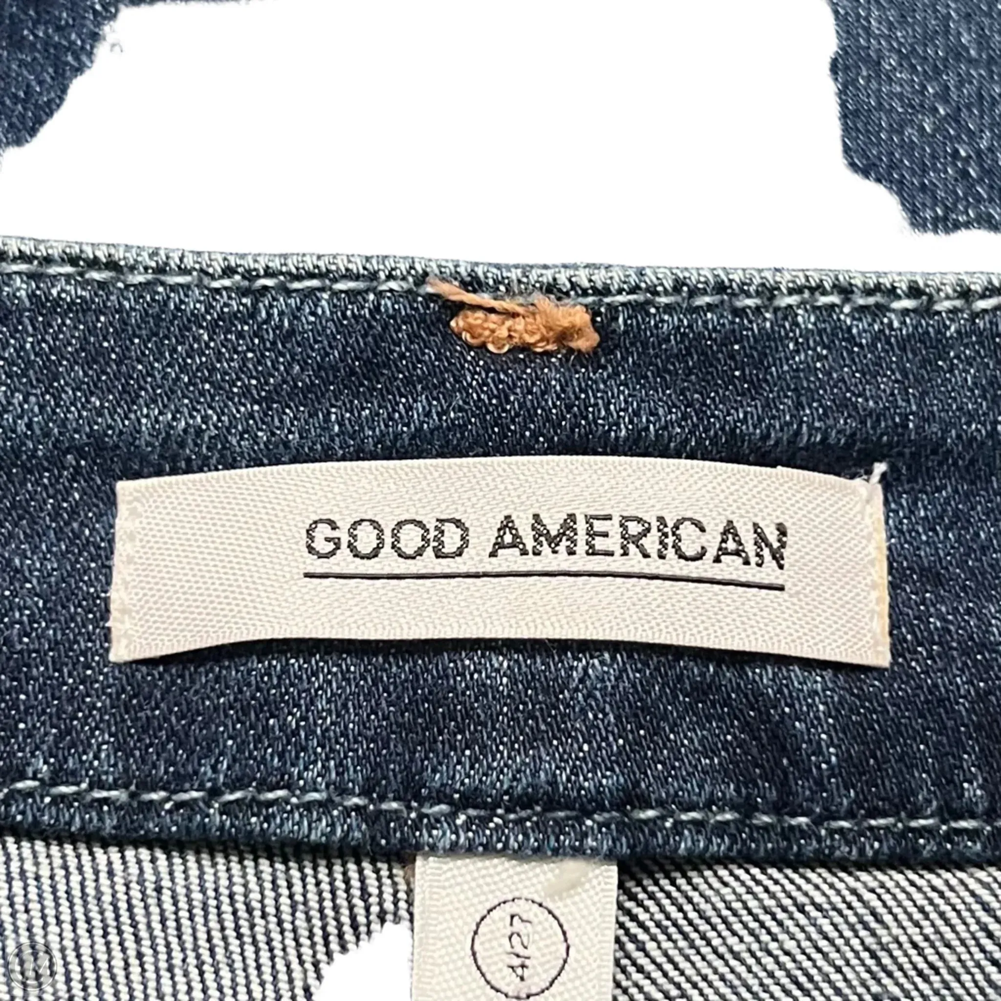 Skirt Midi By Good American In Blue Denim. Size: 4