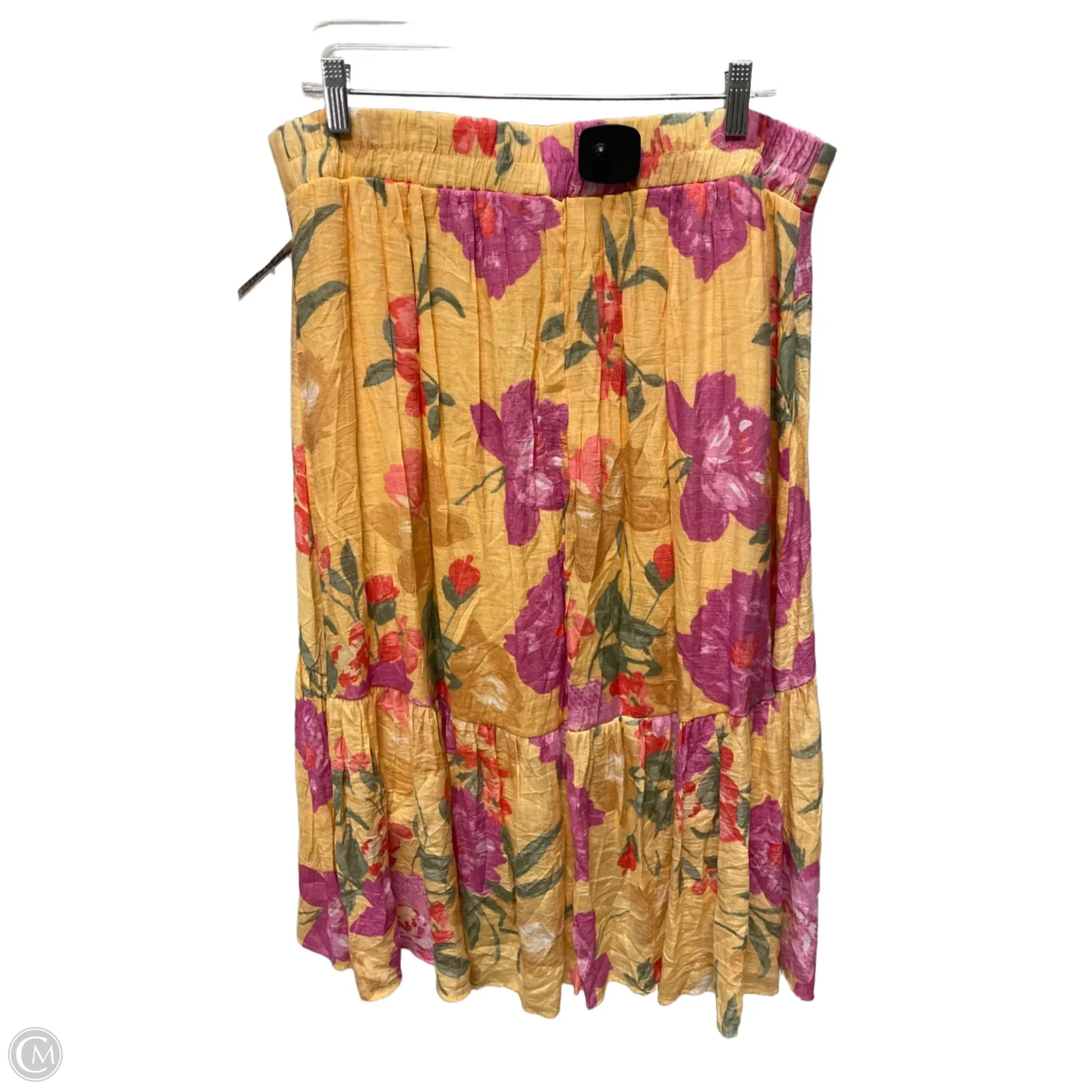 Skirt Midi By Mlle Gabrielle In Floral Print. Size: 16