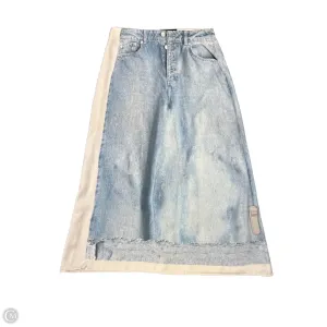 Skirt Midi By Zara In Blue. Size: L