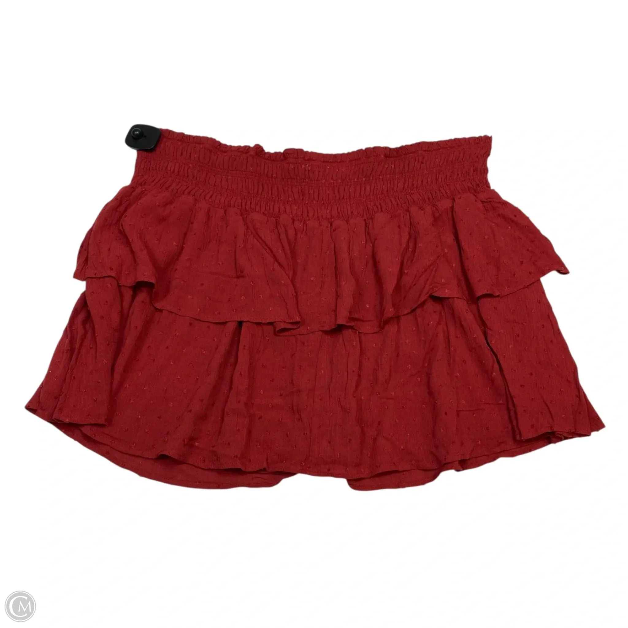Skirt Mini & Short By Arula In Red. Size: 3x