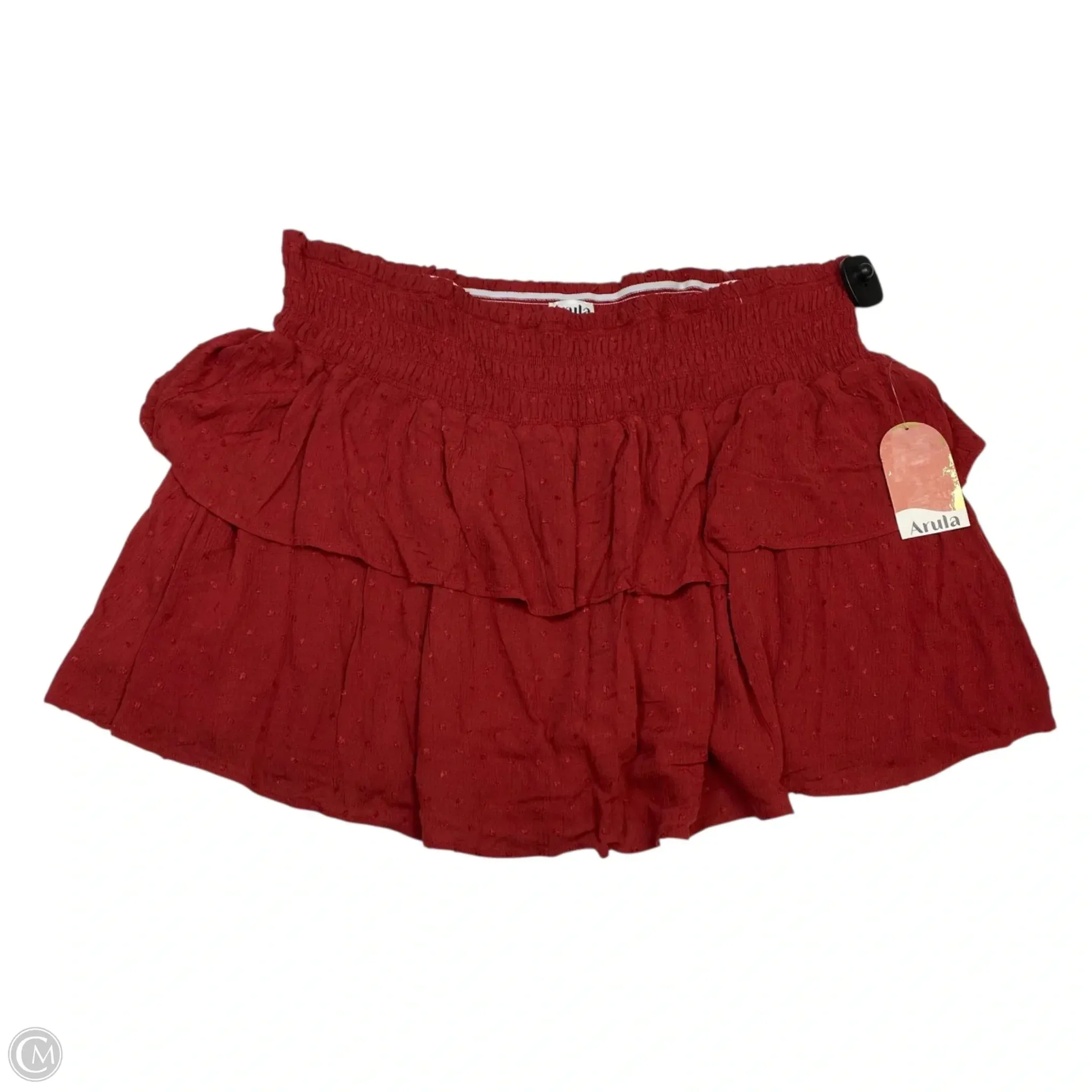 Skirt Mini & Short By Arula In Red. Size: 3x