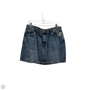 Skirt Mini & Short By Primark In Blue. Size: 12