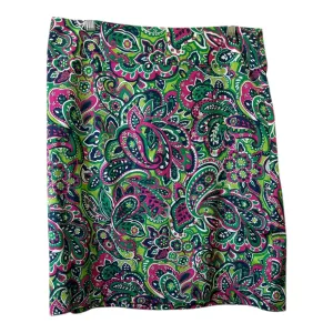 Skirt Mini & Short By Talbots In Green. Size:14P