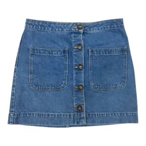 Skirt Mini & Short By We The Free In Blue Denim. Size:4