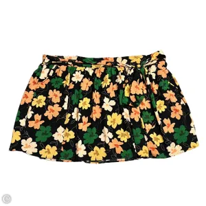 Skirt Mini & Short By Who What Wear In Black & Orange. Size: 4x