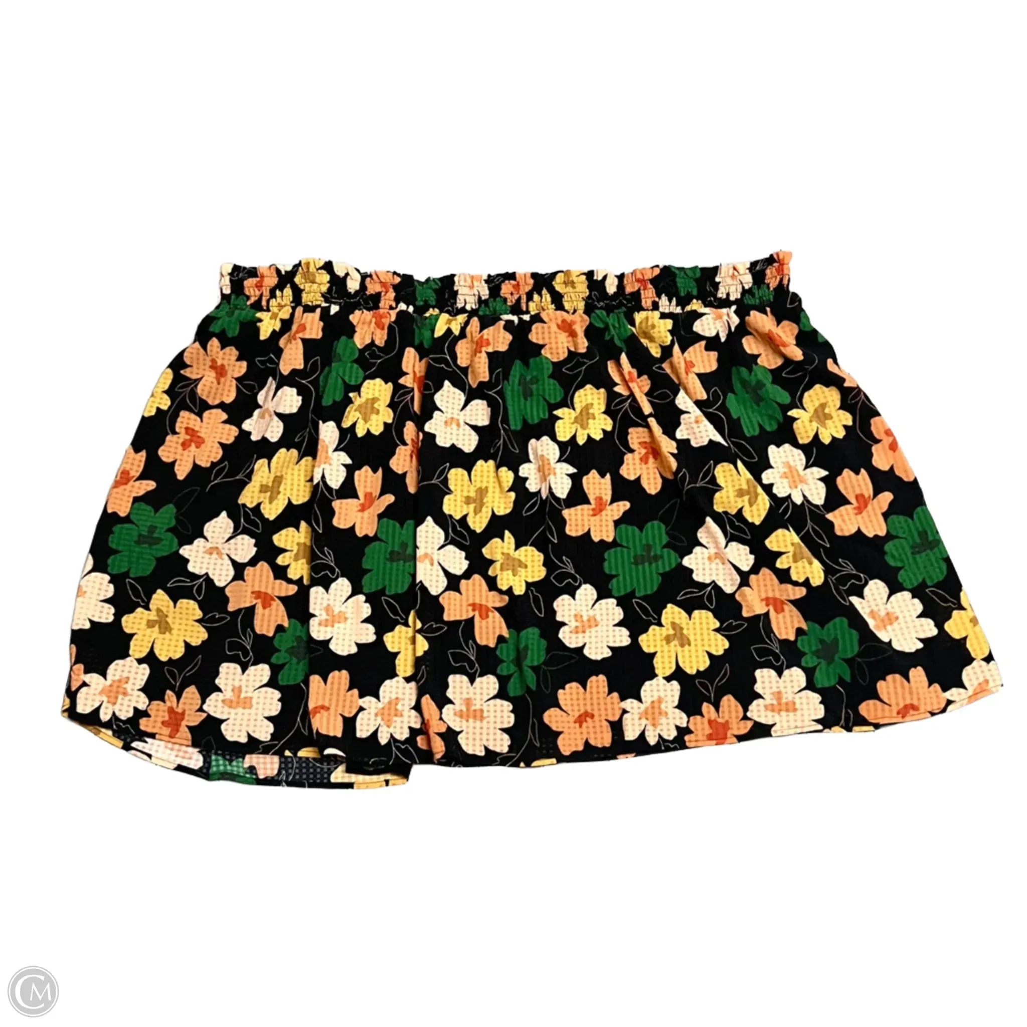 Skirt Mini & Short By Who What Wear In Black & Orange. Size: 4x